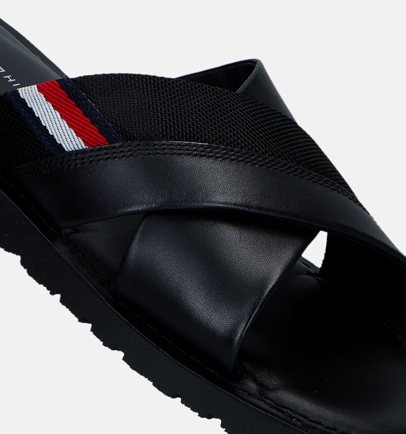 Tommy Hilfiger Core LTH Criss Nu-pieds en Noir pour hommes (336719)