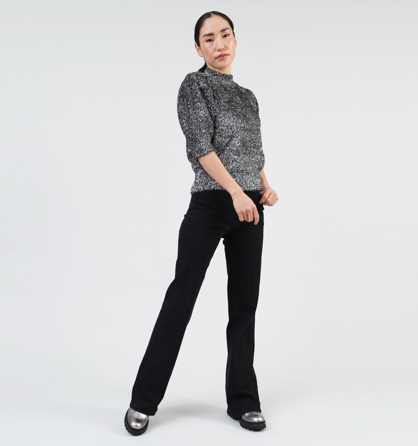 Minus Britney Grijze Knit trui voor dames (349968)