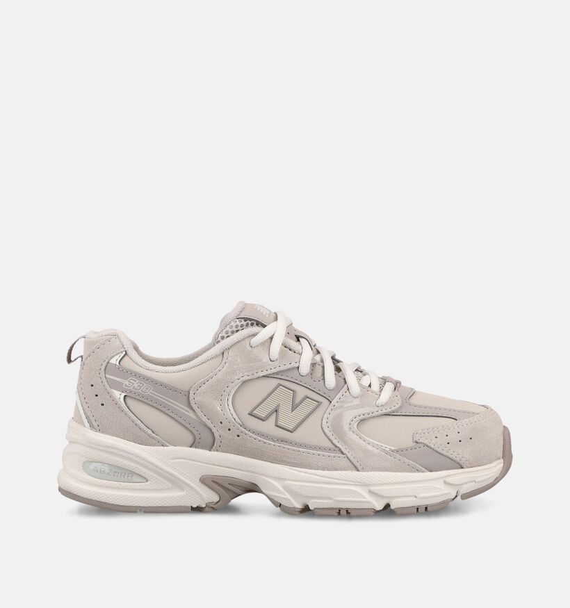 New Balance 530 Taupe Sneakers voor meisjes (375245) - geschikt voor steunzolen