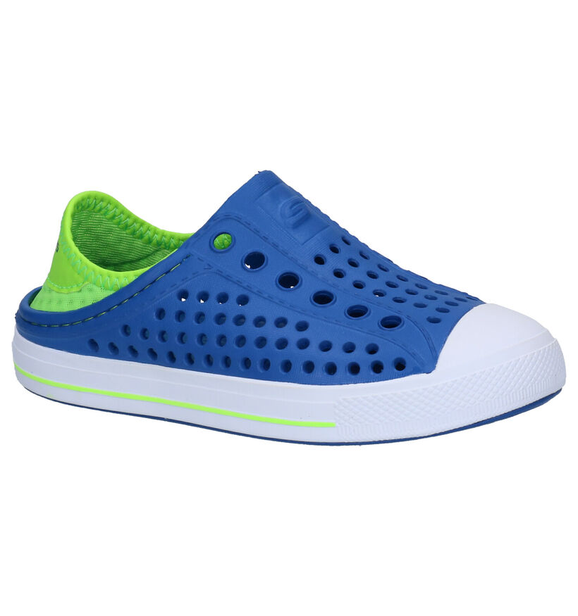 Skechers Foamies - Guzman Steps Blauwe Watersandalen voor jongens (307237)