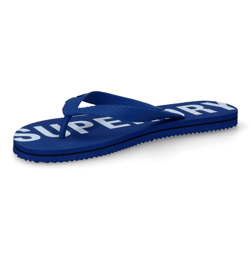 Superdry Code Essential Zwarte Teenslippers in kunststof (305765)