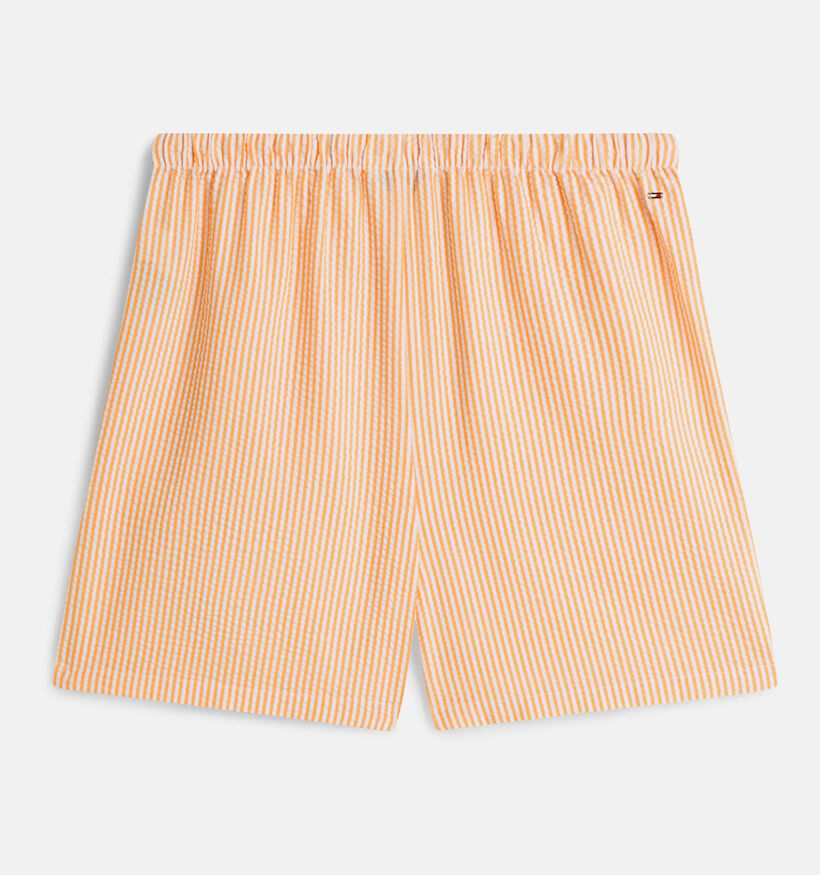 Tommy Hilfiger Seersucker Oranje Short voor dames (369267)
