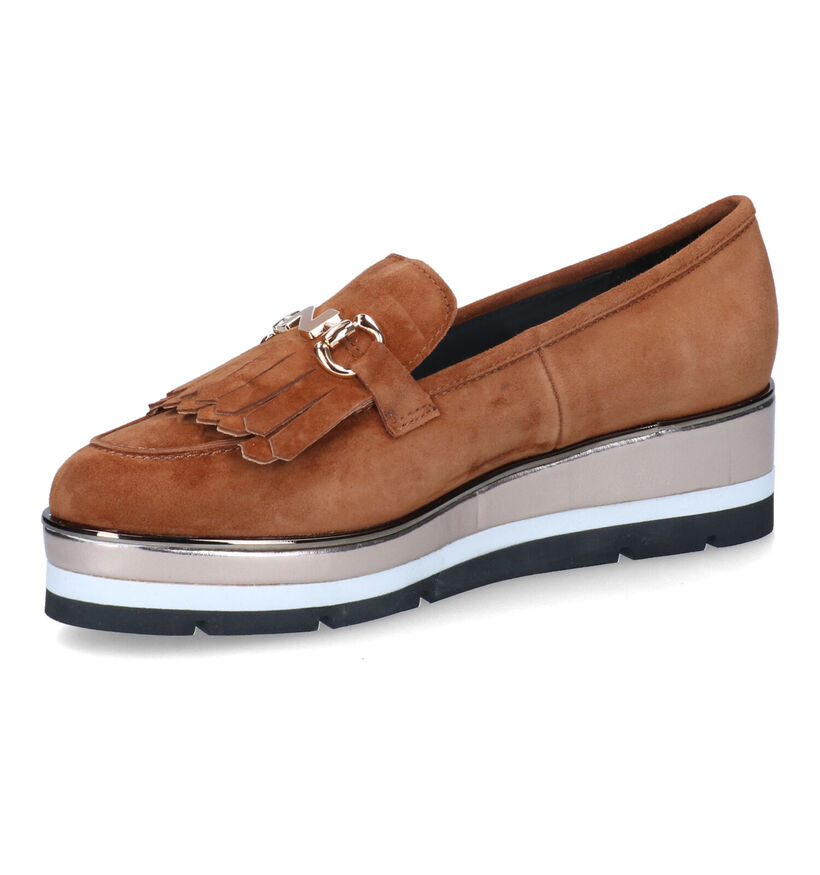 Nathan-Baume Cognac Mocassins voor dames (315964)