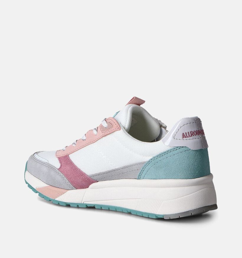 Allrounder Venice Sneakers Wit/Lichtgrijs voor dames (354257) - geschikt voor steunzolen