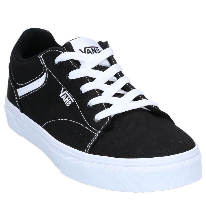 Vans Seldan Baskets Skate en Noir en textile (266623)