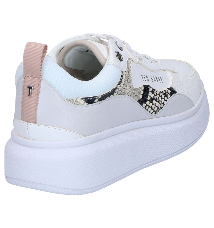 Ted Baker Arellis Witte Sneakers in kunstleer (264998)