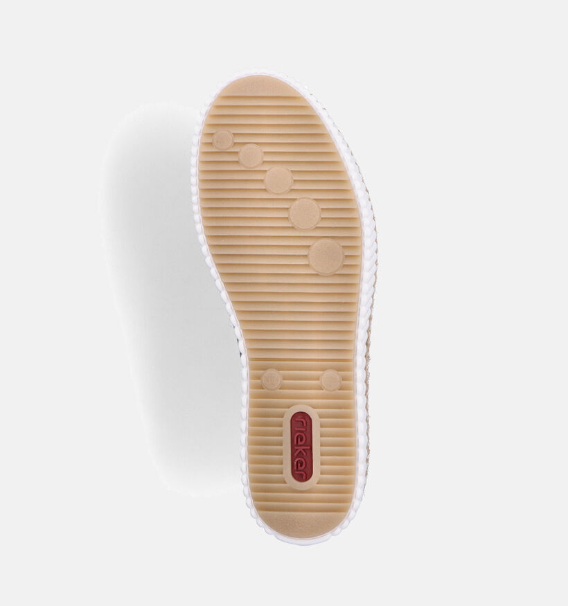 Rieker Chaussures à lacets en Bleu pour femmes (354964) - pour semelles orthopédiques