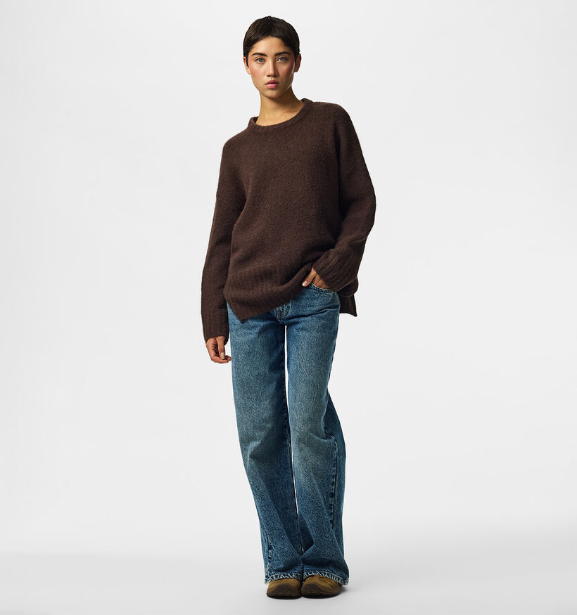 Pieces PCTina Pull en Marron pour femmes (378370)