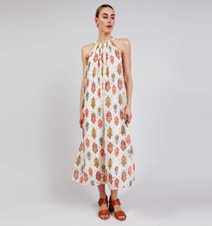 The Korner Robe mi-longue en Blanc pour femmes (372455)