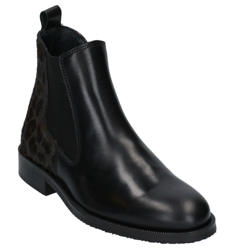 Hampton Bays Chaussures hautes en Noir en cuir (261000)