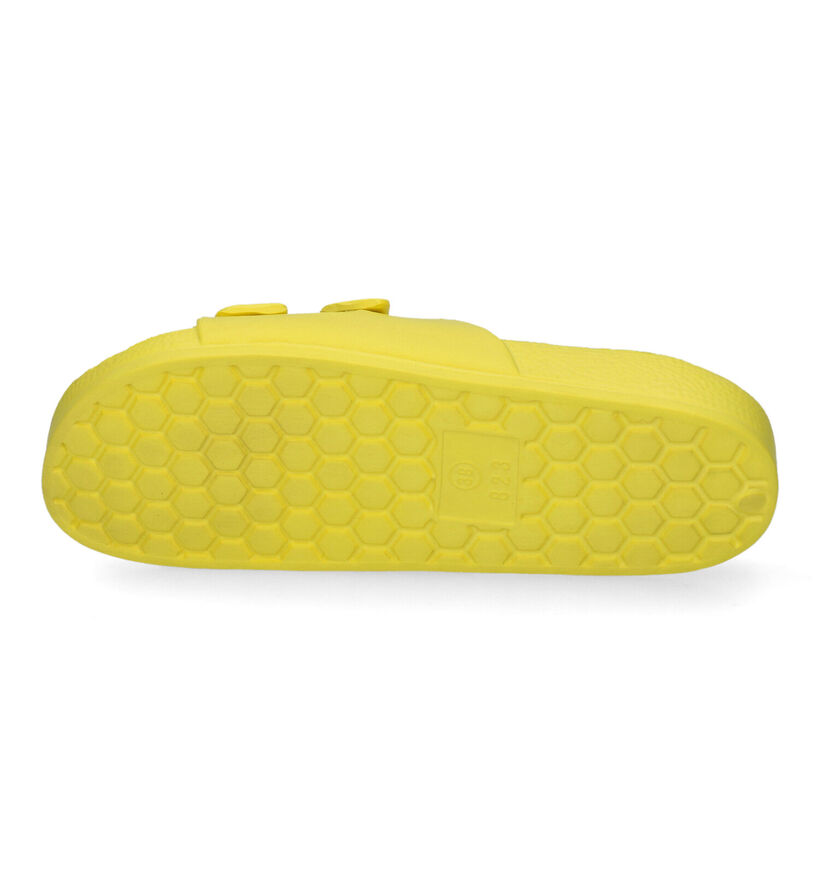 Origin Mule Marcel Nu-pieds en Jaune pour femmes (308907)