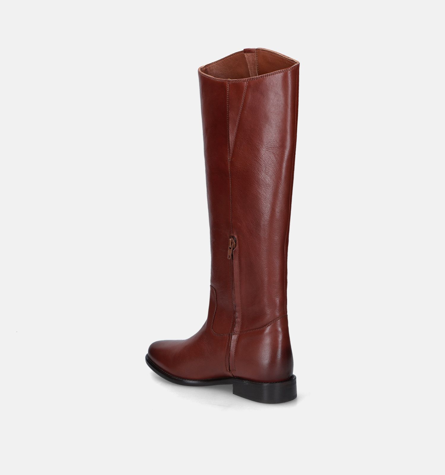 Bronx Fe Lise Cognac Lange laarzen Dames Laarzen Online op TORFS.BE