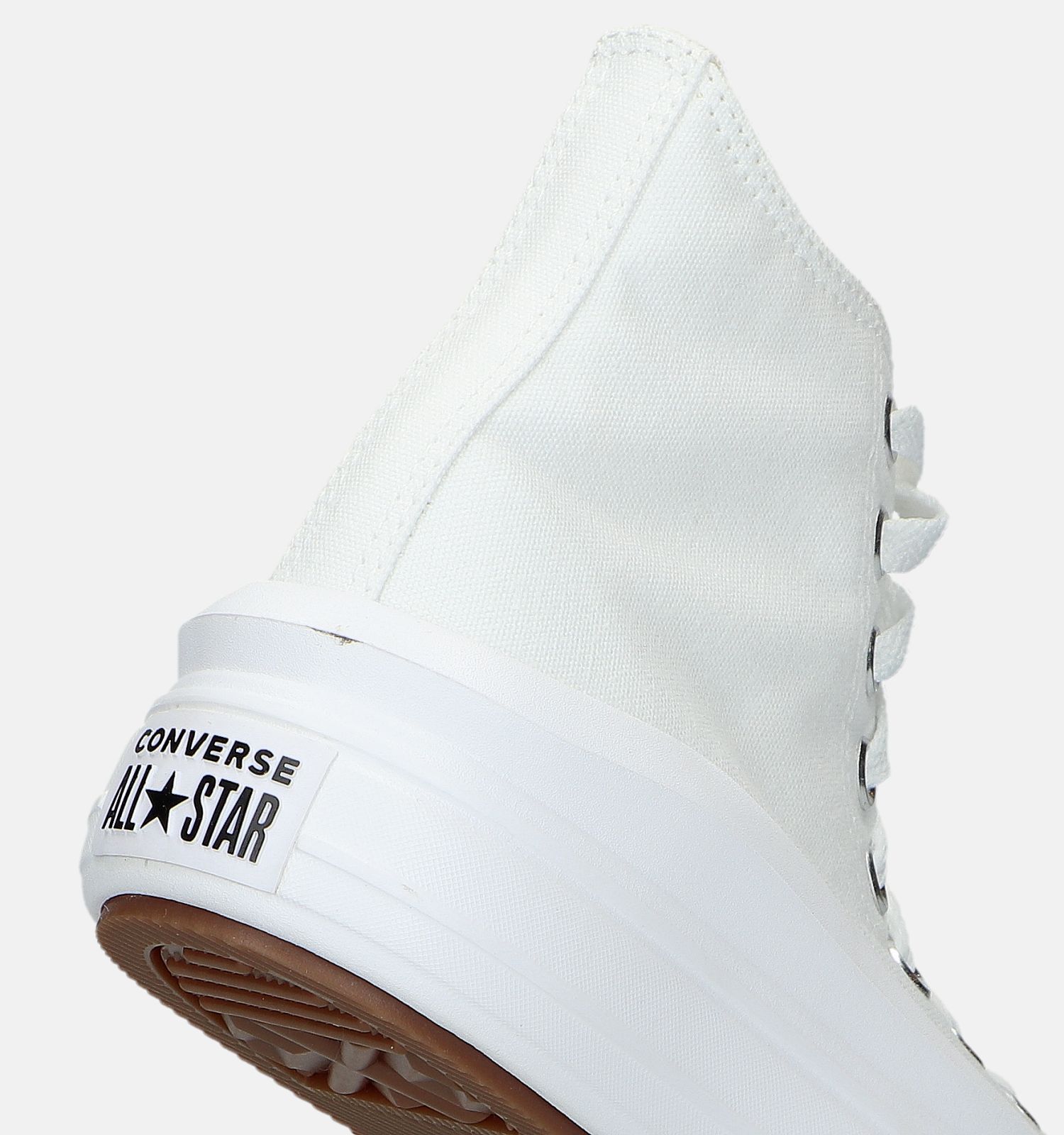 Witte hoge all stars platform cheap