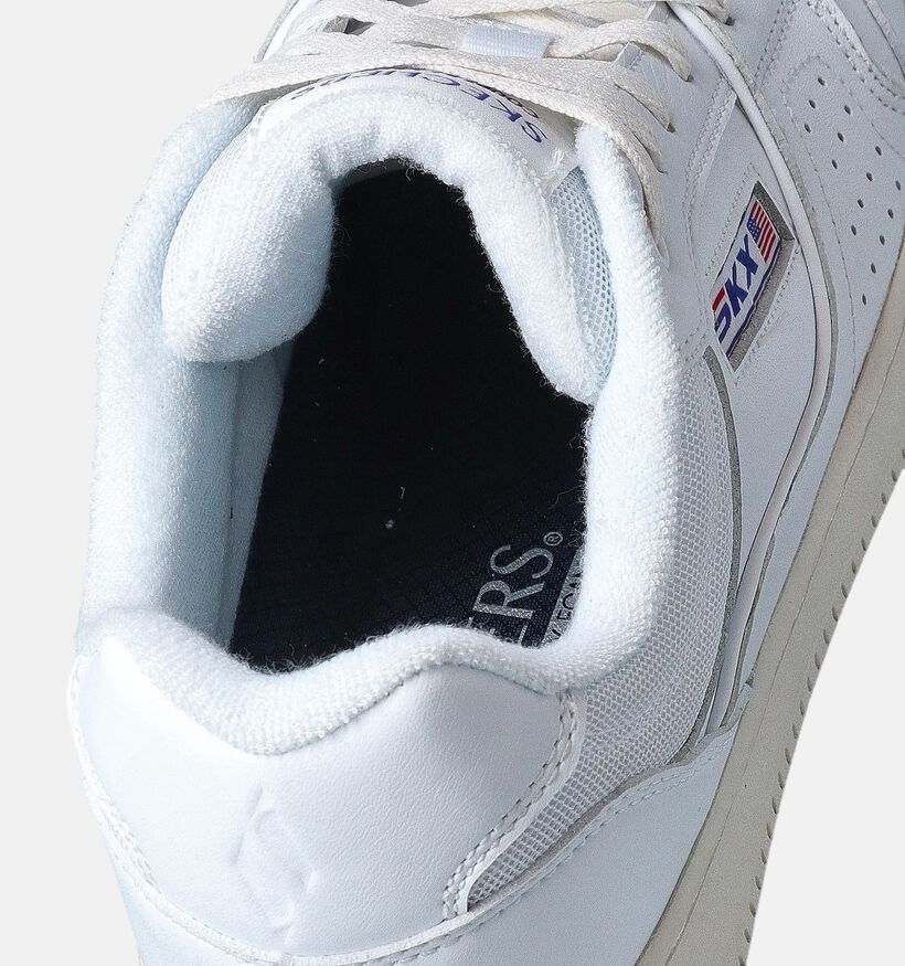 Skechers Sport Court 2.0 Witte Sneakers voor heren (351879) - geschikt voor steunzolen