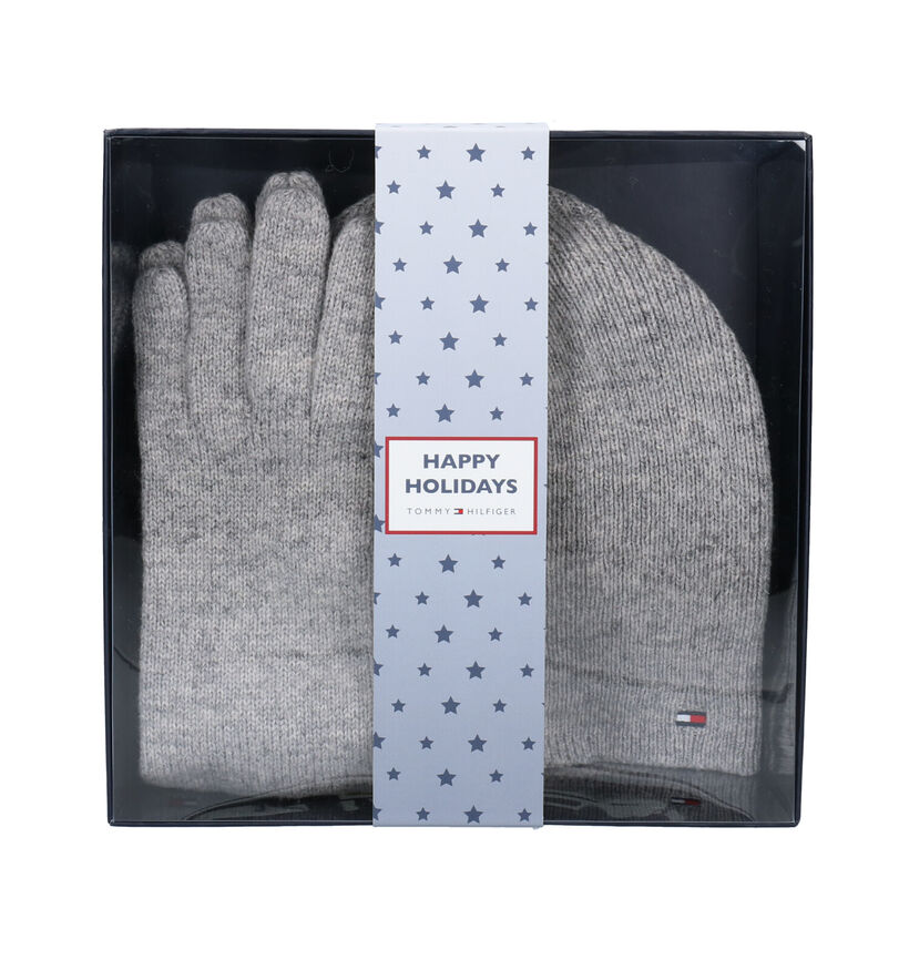 Tommy Hilfiger Blauwe Muts en Handschoenen (257021)