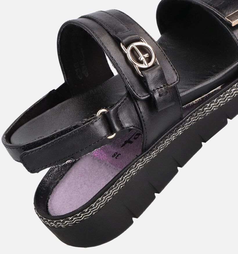 Tamaris Zwarte Sandalen voor Steunzolen voor dames (371691) - geschikt voor steunzolen
