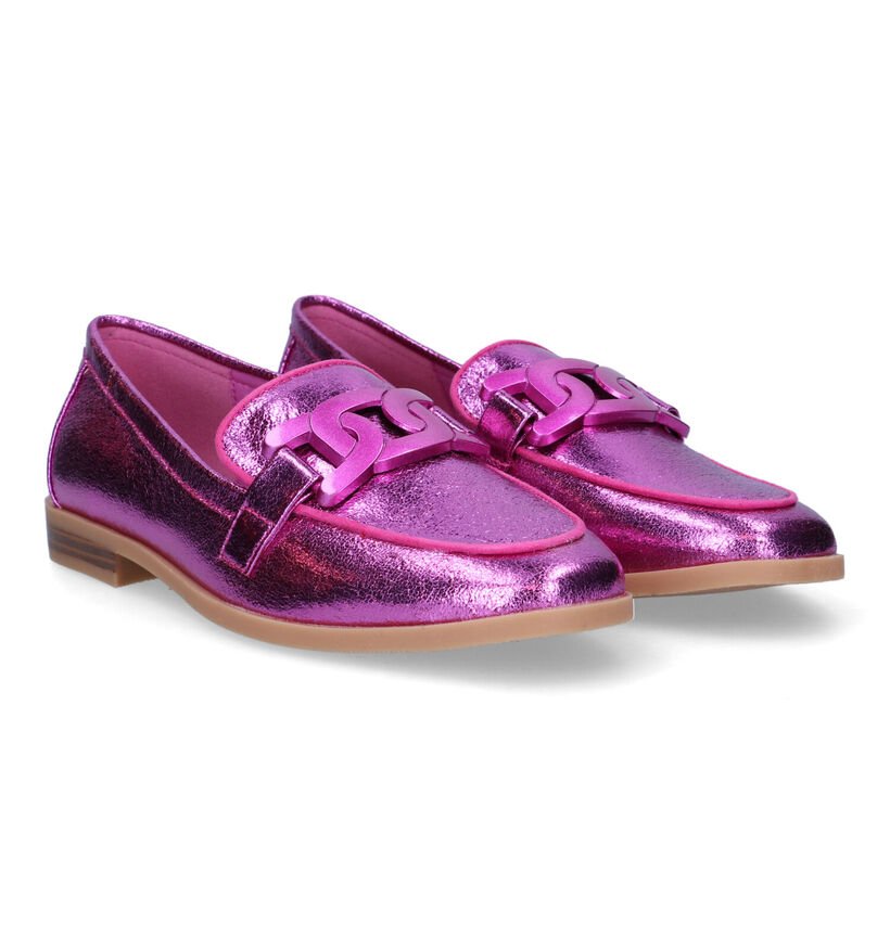 La Strada Loafers en Rose fuchsia pour femmes (325662)