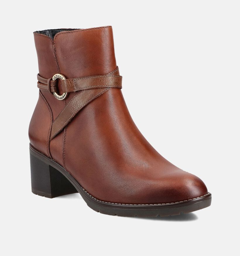 Remonte Bottines &agrave; talons en Marron pour femmes (377943)