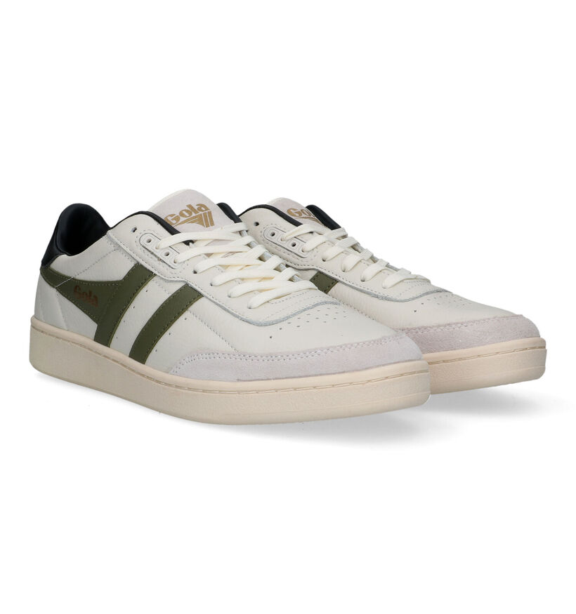 Gola Contact Witte Sneakers in leer (305174)