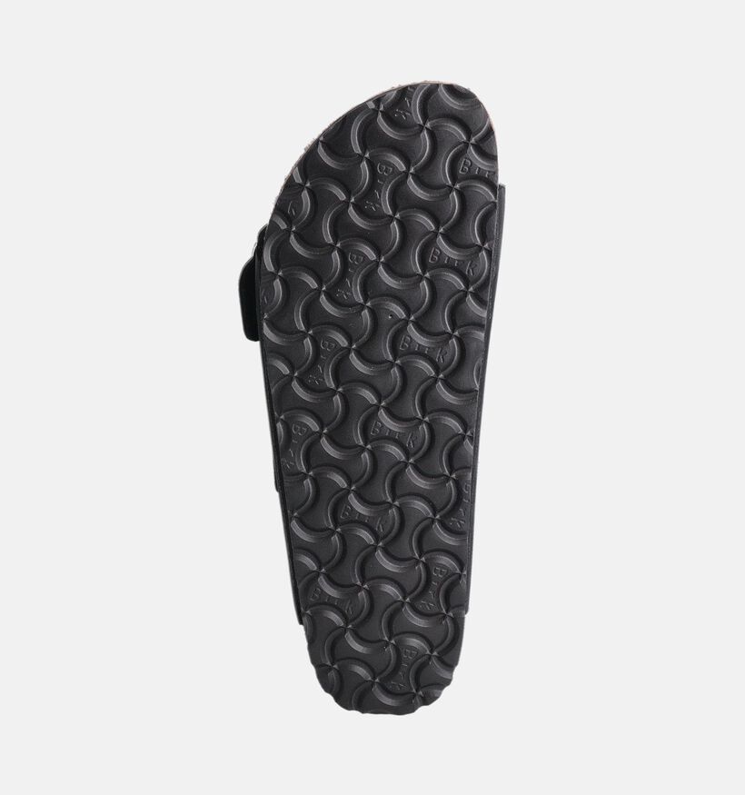 Birkenstock Arizona Big Buckle Zwarte Slippers voor dames (357606)