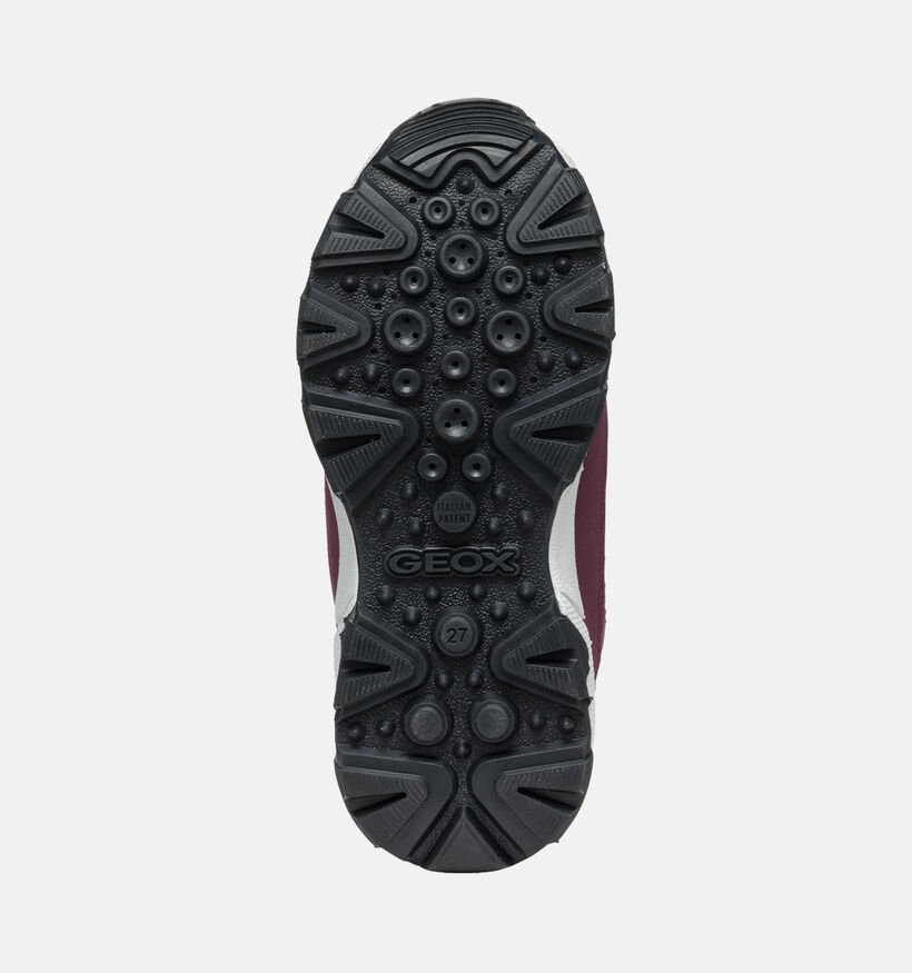 Geox Magnetar Chaussures hautes en Bordeaux pour filles (360372) - pour semelles orthopédiques
