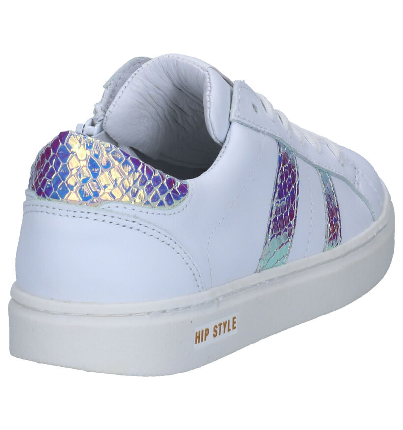 Hip Sneakers Wit in leer (266661)