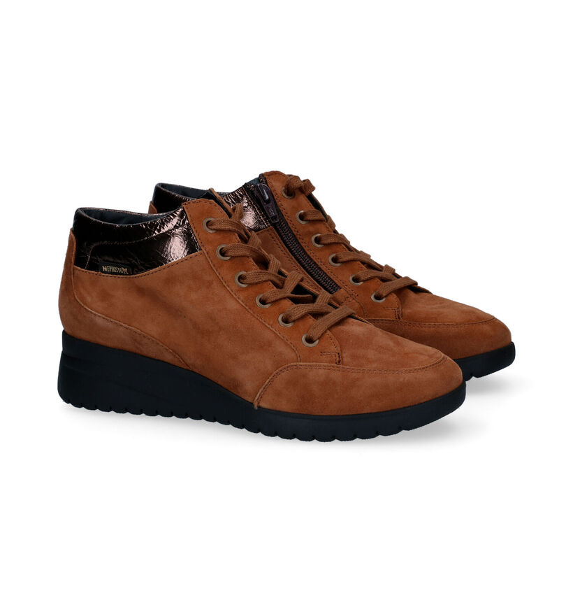 Mephisto Ianie Chaussures basses en Cognac en daim (298108)