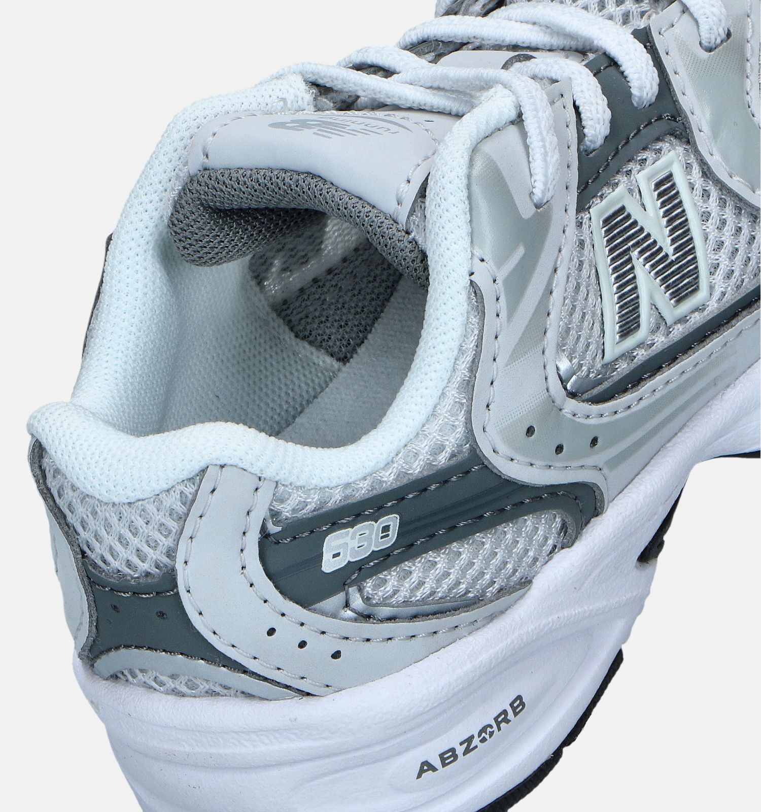 Grijze new balance discount