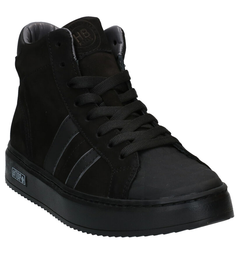 Hampton Bays Chaussures hautes en Noir en simili cuir (277275)