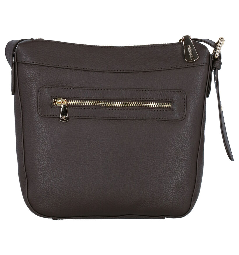 Crinkles Zwarte Crossbody Tas voor dames (324988)