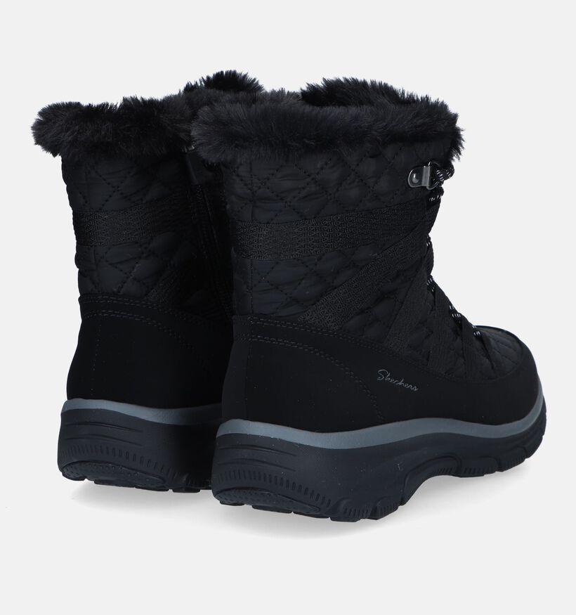 Skechers Relaxed Fit Zwarte Snowboots voor dames (328074)