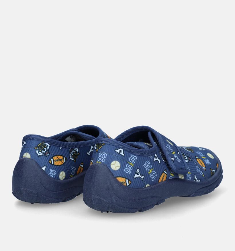 Geox Nymel Blauwe Pantoffels voor jongens (330051)