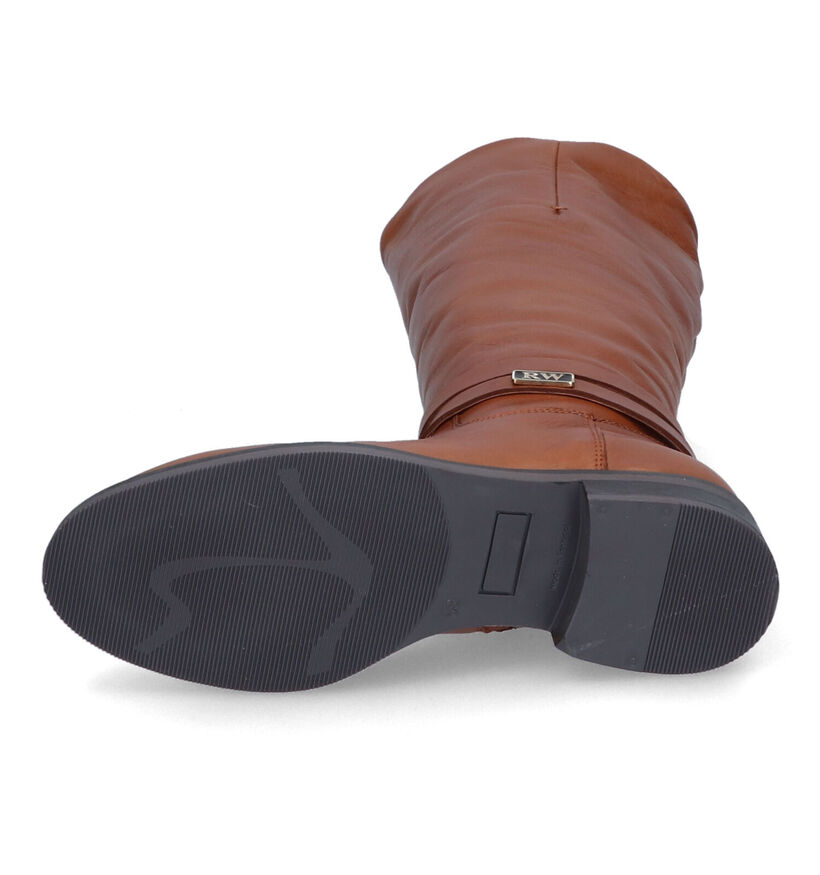 River Woods Goldy Cognac Laarzen in leer (316111)