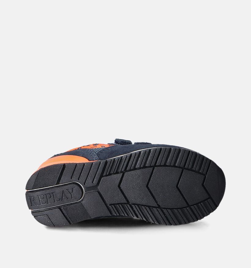 Replay Shoot Kid 6 Blauwe Sneakers voor meisjes, jongens (352797)