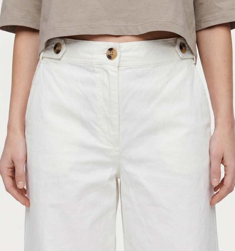 JDY Aura Witte Geklede Broek voor dames (375096)