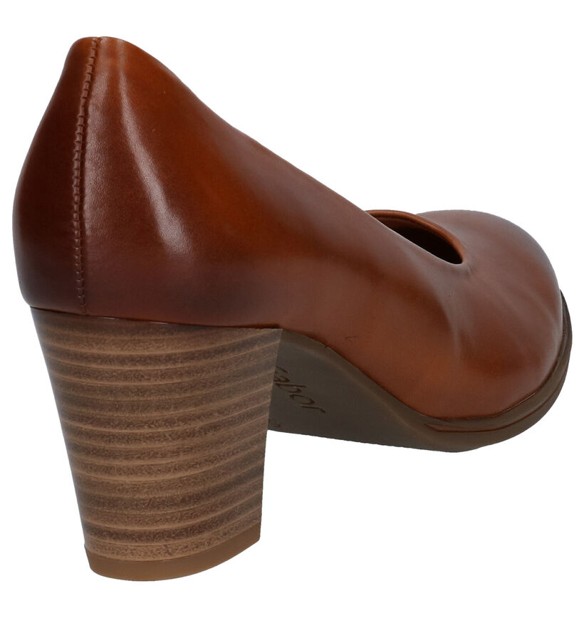 Gabor Soft Move Cognac Pumps in leer (282279)