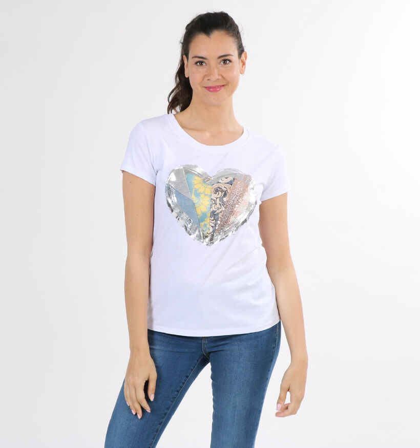 Dolce C. T-shirt en Blanc (299766)