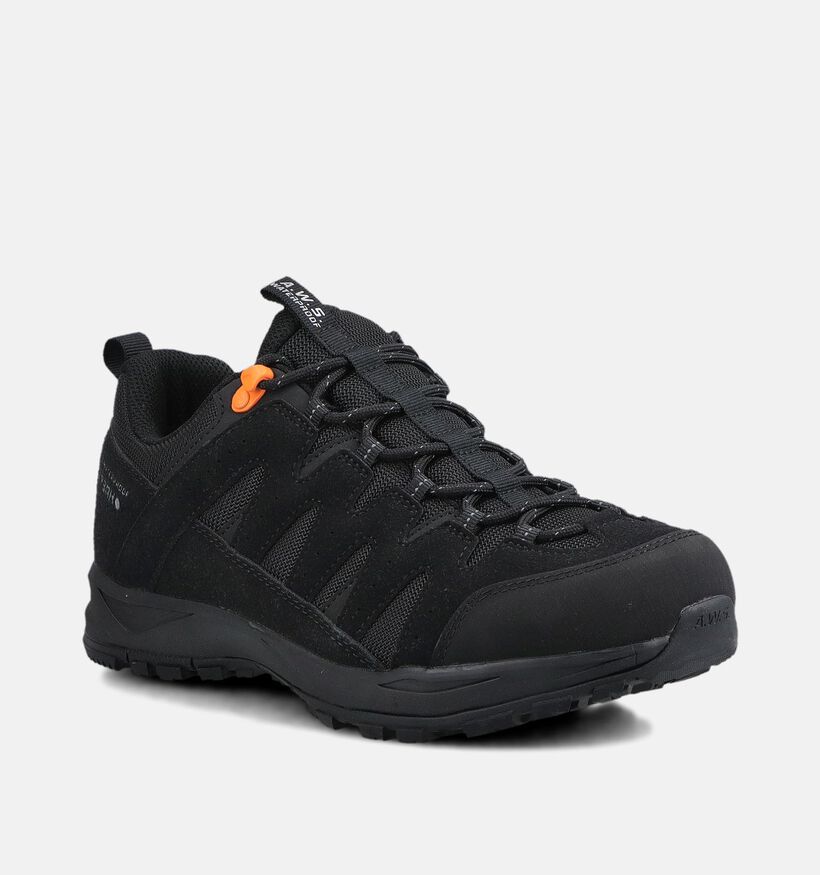 Icepeak Aura Lc Mr Zwarte Lage Wandelschoenen voor heren (378604) - geschikt voor steunzolen