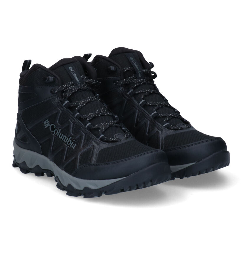 Colombia Peakfreak X2 Mid Outdry Bottines en Gris pour femmes (303801) - pour semelles orthopédiques