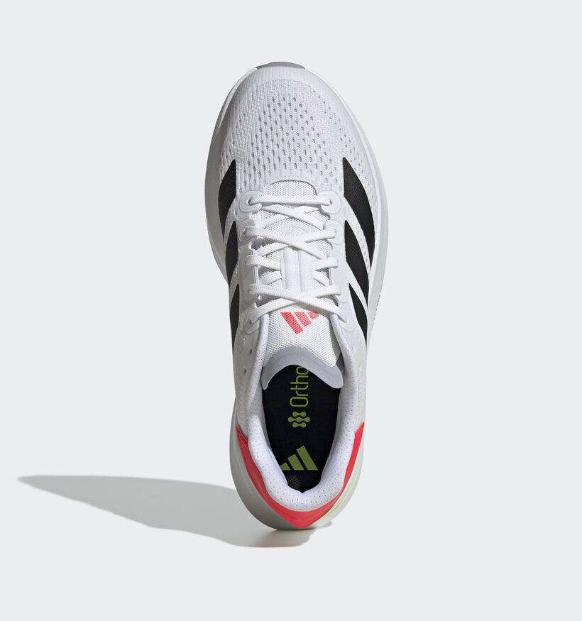 adidas Duramo Speed Chaussures de sport en Blanc pour hommes (357255) - pour semelles orthopédiques