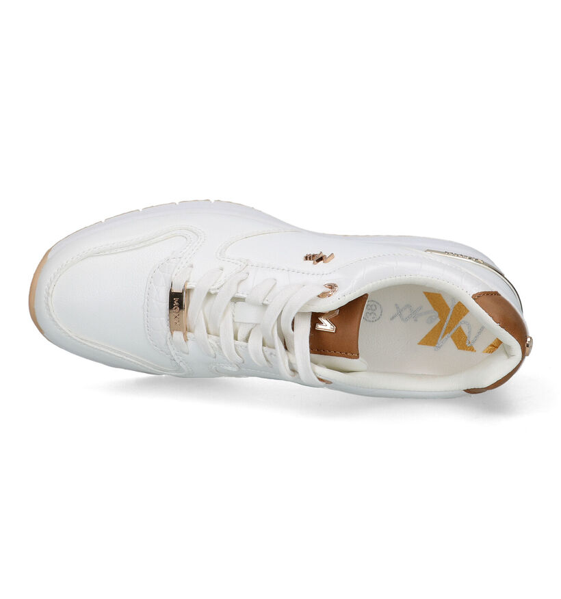 Mexx Hena Witte Sneakers voor dames (319583) - geschikt voor steunzolen