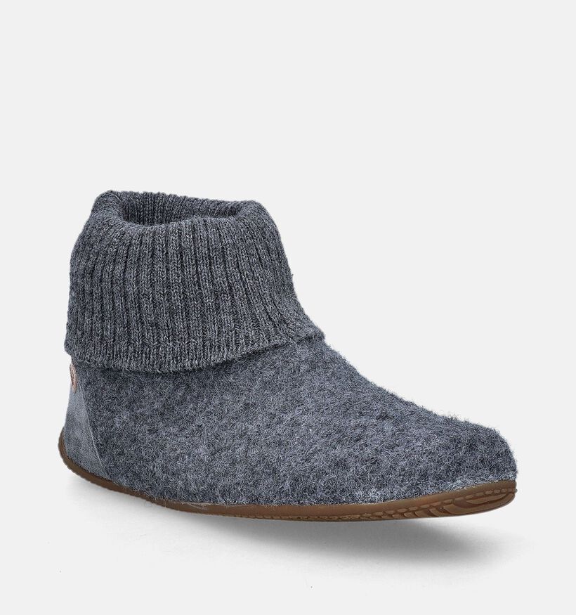 Living Kitzbühel Pantoufles montantes en Gris pour femmes (348792)