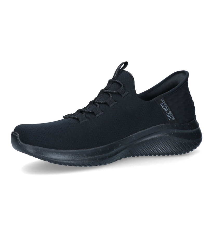 Skechers Ultra Flex 3.0 Righte Away Slip-ins en Noir pour hommes (343944) - pour semelles orthopédiques