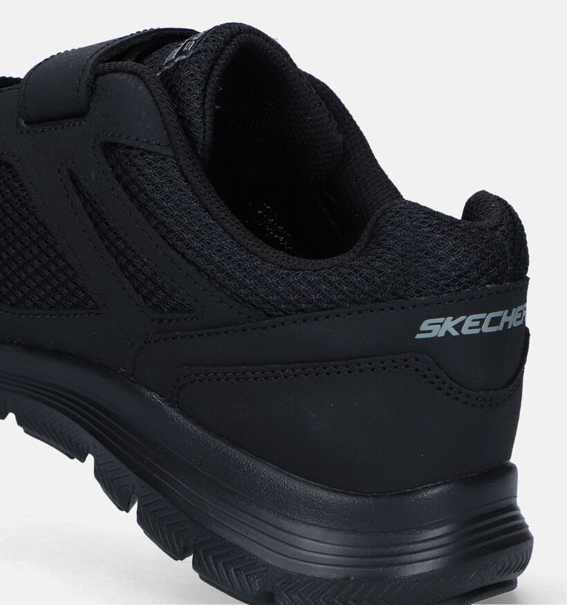 Skechers Flex Advantage 4.0 Fortner Zwarte sneakers voor heren (340813)