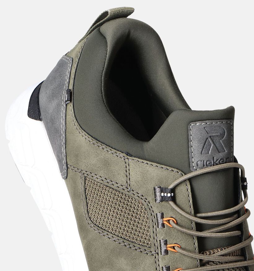 Rieker Kaki Veterschoenen voor heren (354839) - geschikt voor steunzolen
