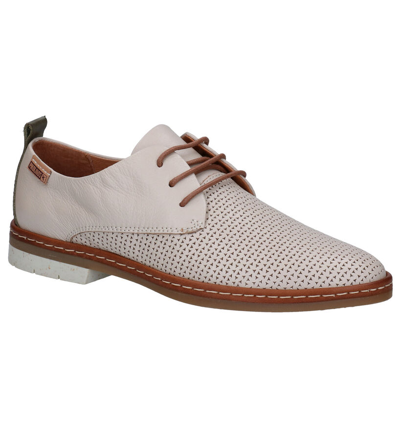 Pikolinos Santander Chaussures à lacets en Beige en cuir (289117)