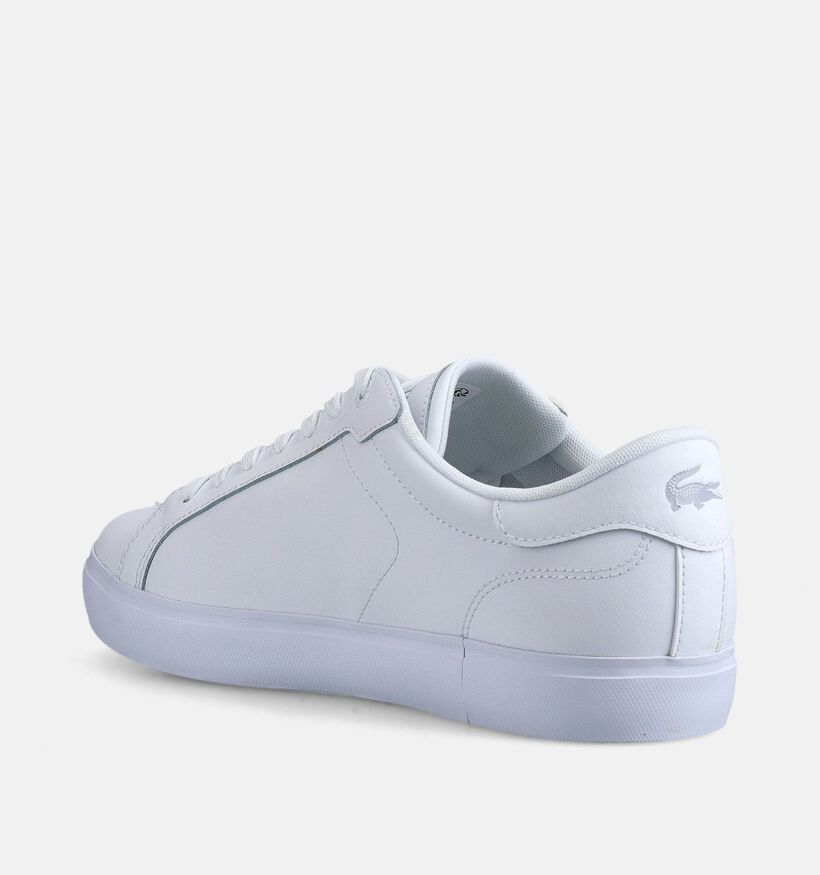 Lacoste Powercourt Witte Sneakers voor heren (369360)