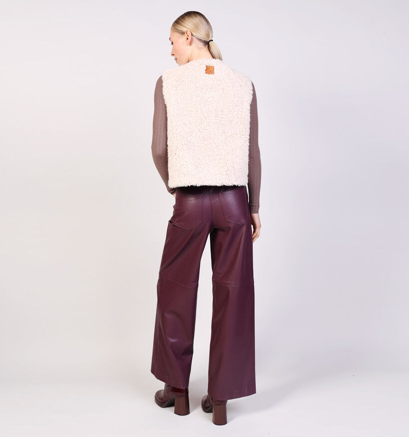Adoré Ludmila Veste sans manches en Ecru pour femmes (369249)
