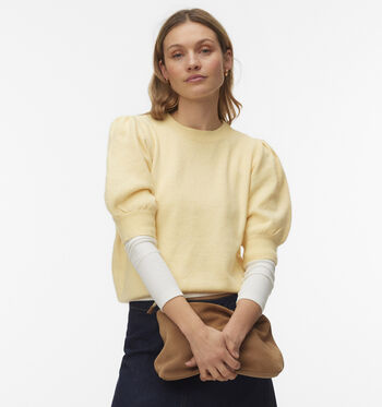 Vero Moda Truien Geel/Beige/Roze/Groen