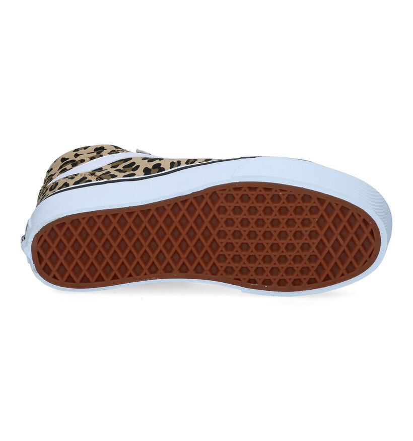 Vans Filmore Hi Platform Zwarte Sneakers in kunstleer (312595)